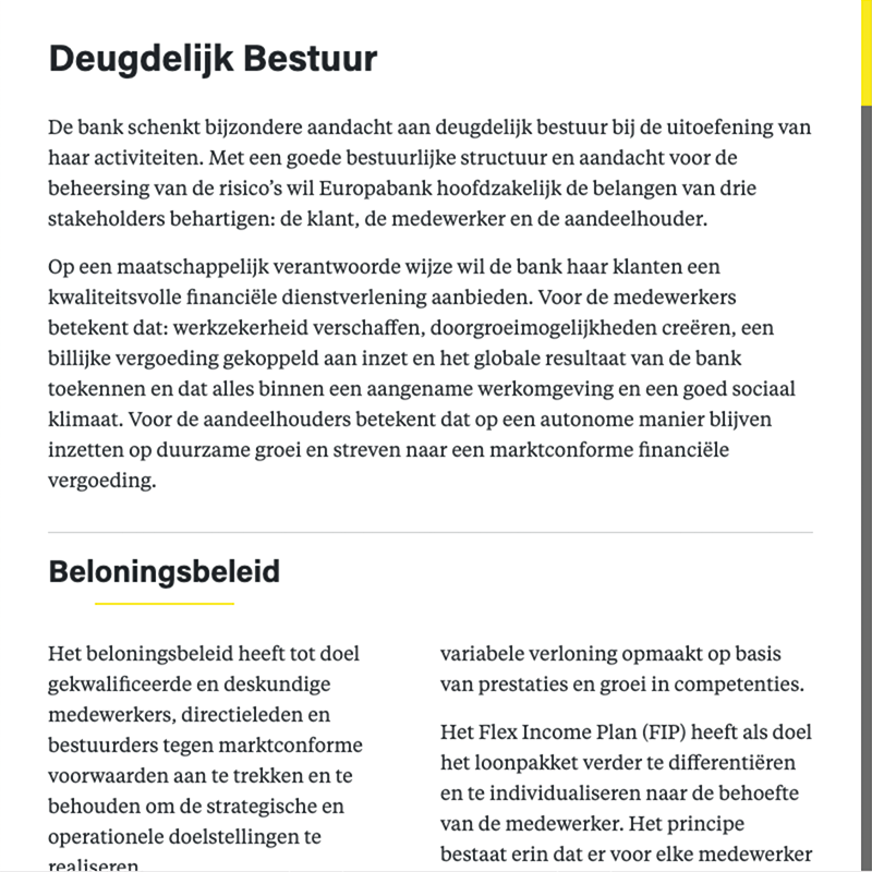 Deugdelijk bestuur